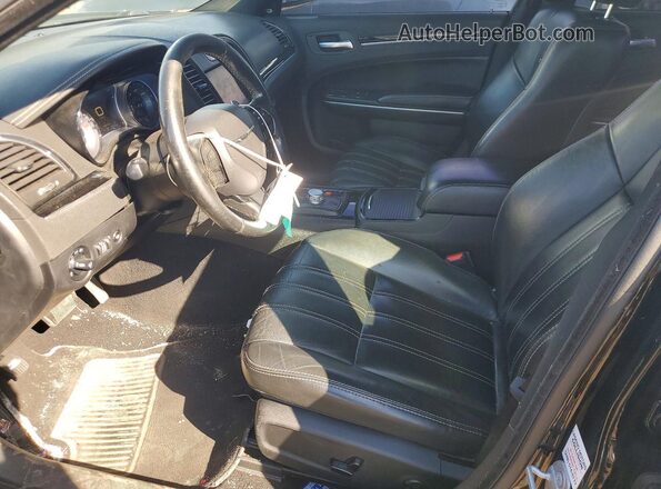 2C3CCAGG9KH586066 2019 CHRYSLER 300 Black წინა სალონის ხედი