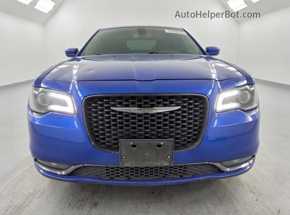 2C3CCAGGXKH536826 2019 CHRYSLER 300 Blue Front view