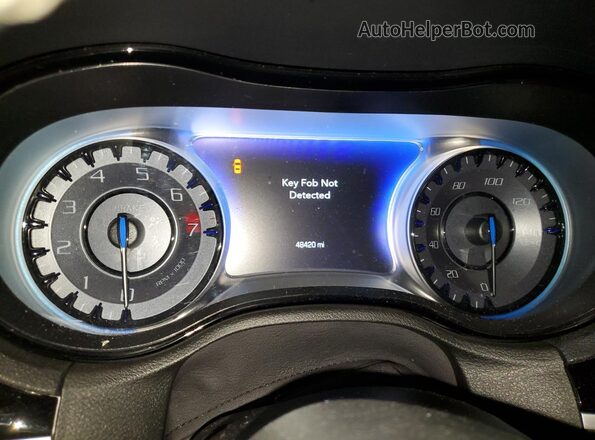2C3CCAGGXPH588402 2023 CHRYSLER 300 White Instrument cluster view