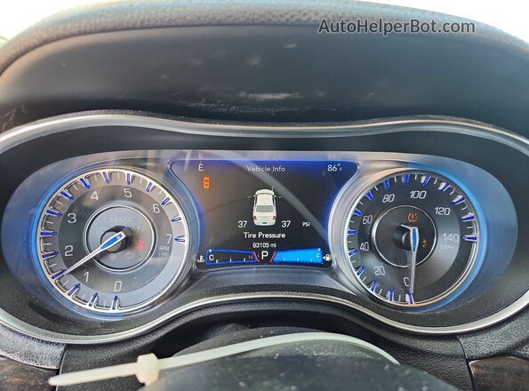 2C3CCAKG0KH560298 2019 CHRYSLER 300 Угольный Вид щитка приборов