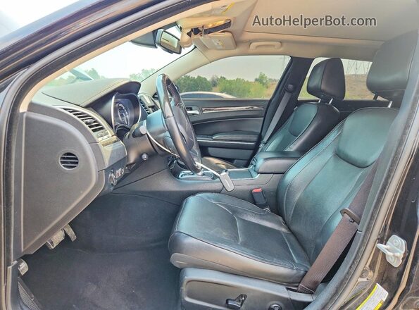 2C3CCAKG3KH610918 2019 CHRYSLER 300 Black Вид салону спереду