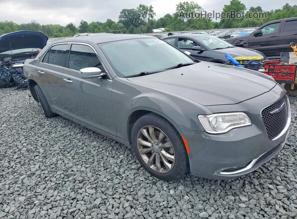 2C3CCAKG4KH690875 2019 CHRYSLER 300 Gray Delantero derecho