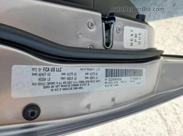 2C3CCAKG5HH565585 2017 CHRYSLER 300 Silver Вид підкапотного простору