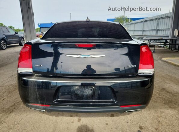 2C3CCAKG7JH165209 2018 CHRYSLER 300 Black Vista trasera