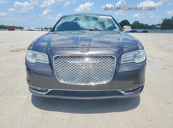 2C3CCAKG8JH250592 2018 CHRYSLER 300 Gray Front view