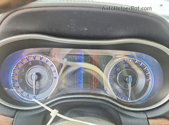 2C3CCAPT5GH198353 2016 CHRYSLER 300 Gray ხელსაწყოთა პანელის ხედი