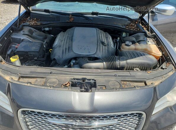 2C3CCAPT5GH198353 2016 CHRYSLER 300 Gray უკანა სალონის ხედი
