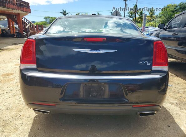 2C3CCAPT7JH340984 2018 CHRYSLER 300 Black Հետևի տեսք
