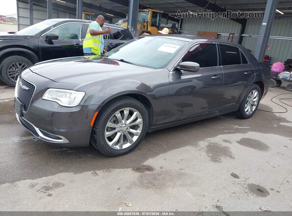 2C3CCARG0GH217018 2016 CHRYSLER 300 Gray Front left