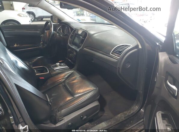 2C3CCARG1GH344246 2016 CHRYSLER 300 Black Вид салону спереду