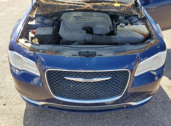 2C3CCARG3HH588207 2017 CHRYSLER 300 Blue უკანა სალონის ხედი