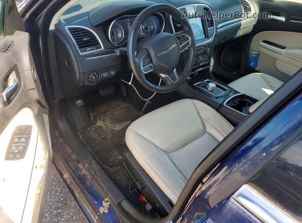 2C3CCARG3HH588207 2017 CHRYSLER 300 Blue წინა პანელის ხედი