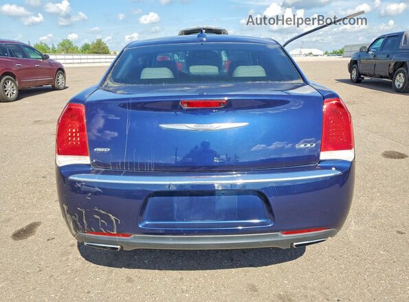 2C3CCARG3HH588207 2017 CHRYSLER 300 Blue უკანა ხედი