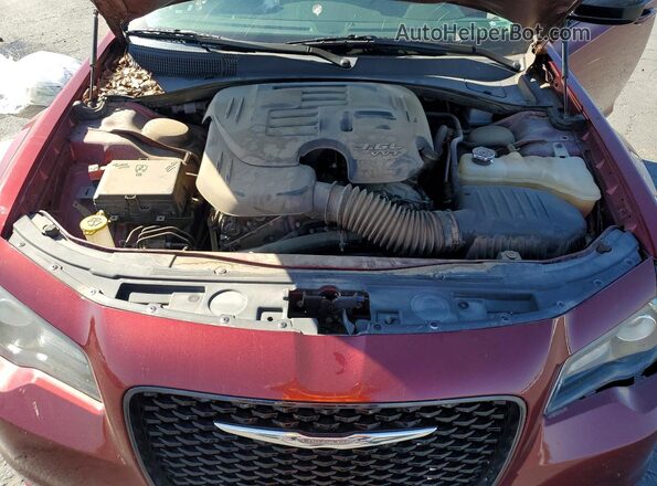 2C3CCARG3KH508346 2019 CHRYSLER 300 Red Vista interior trasera