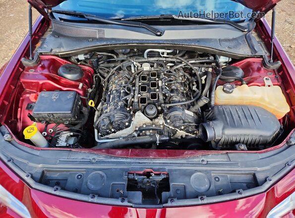 2C3CCARG7GH351332 2016 CHRYSLER 300 Red Rear interior view