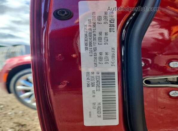 2C3CCARG7GH351332 2016 CHRYSLER 300 Red Engine compartment view