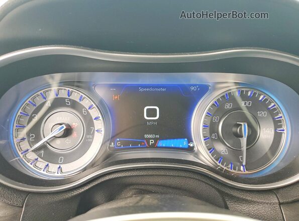 2C3CCARG8MH550465 2021 CHRYSLER 300 Silver ხელსაწყოთა პანელის ხედი