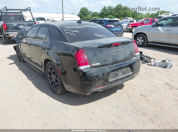 2C3CCASG7NH236964 2022 CHRYSLER 300 Black უკანა მარცხენა