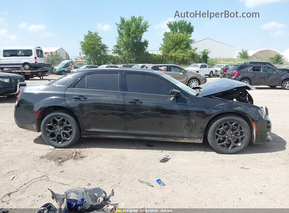 2C3CCASG7NH236964 2022 CHRYSLER 300 Black უკანა სალონის ხედი
