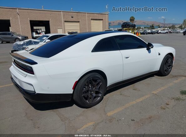 2C3CDAMP4TR219847 2026 DODGE CHARGER White უკანა მარჯვენა