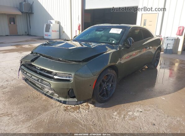 2C3CDAMP4TR248538 2026 DODGE CHARGER Green Front left