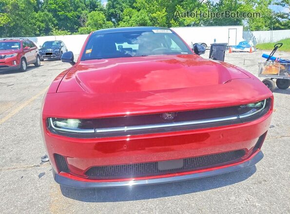 2C3CDBCK3RR206897 2024 DODGE CHARGER Красный Вид сзади
