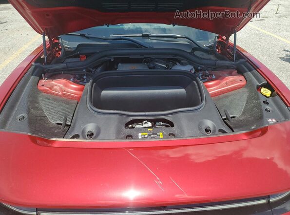 2C3CDBCK3RR206897 2024 DODGE CHARGER Красный Панорамный вид салона 360°