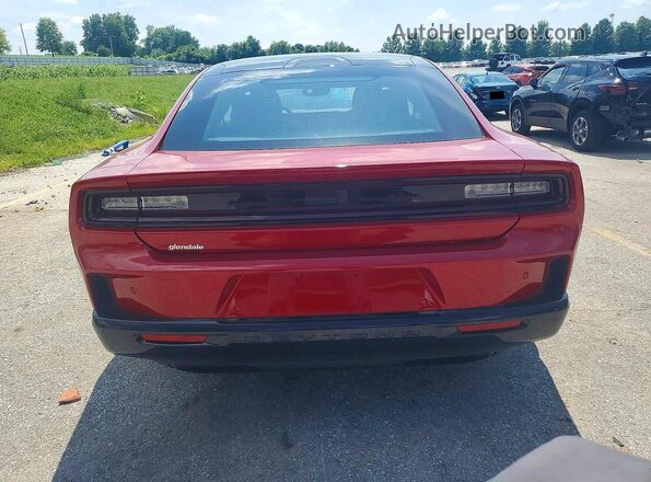 2C3CDBCK3RR206897 2024 DODGE CHARGER Красный Вид панели приборов