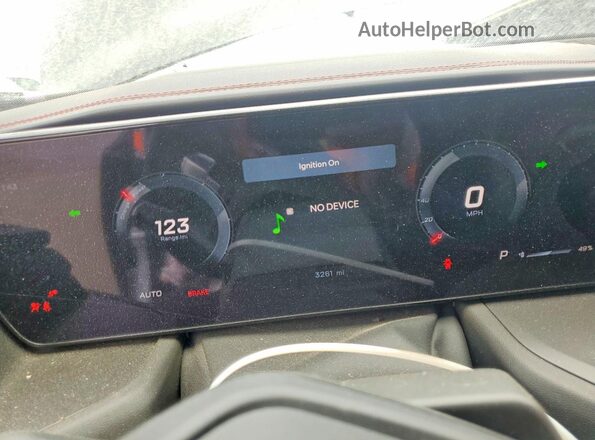 2C3CDBCK5RR208697 2024 DODGE CHARGER Black Instrument cluster view