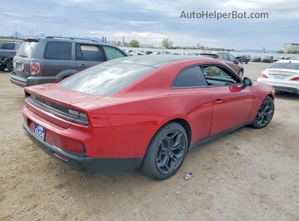 2C3CDBCK8SR543023 2025 DODGE CHARGER Красный Задняя правая четверть