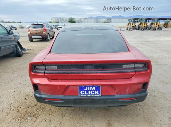 2C3CDBCK8SR543023 2025 DODGE CHARGER Красный Вид сзади