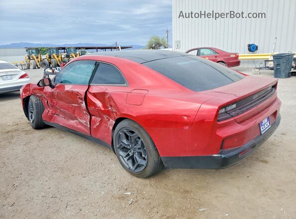 2C3CDBCK8SR543023 2025 DODGE CHARGER Красный Задняя левая четверть