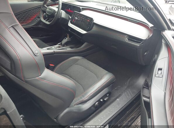 2C3CDBDK4SR210395 2025 DODGE CHARGER Черный Вид салона спереди