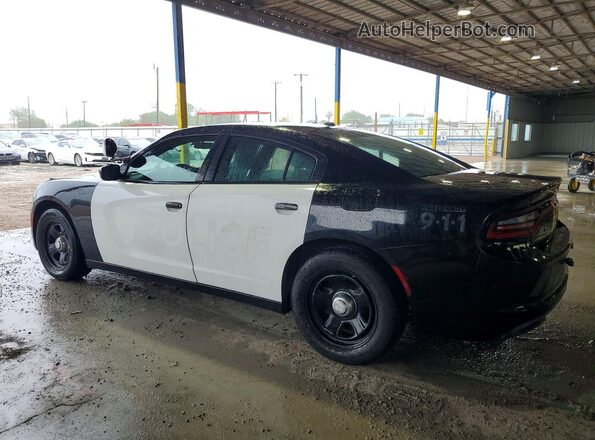 2C3CDXAG0JH278601 2018 DODGE CHARGER Black Rear left