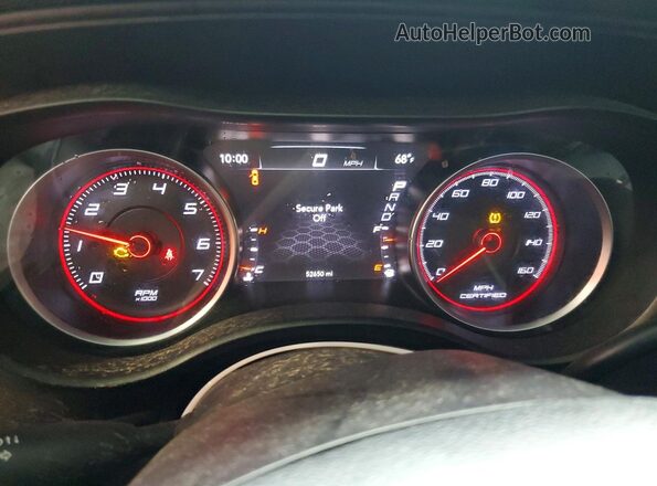 2C3CDXAG0JH278601 2018 DODGE CHARGER Black Instrument cluster view
