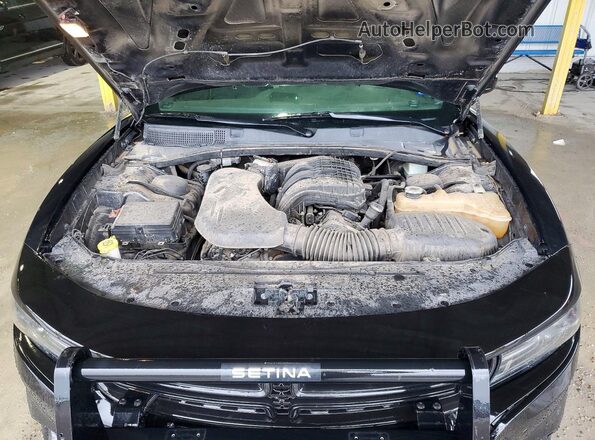 2C3CDXAG0JH278601 2018 DODGE CHARGER Black Rear interior view