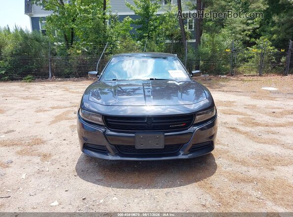 2C3CDXAG0KH513757 2019 DODGE CHARGER Black Widok zestawu wskaźników