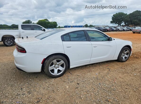 2C3CDXAG3GH165458 2016 DODGE CHARGER White Rear right