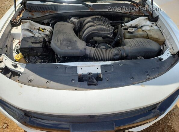2C3CDXAG3GH165458 2016 DODGE CHARGER White Rear interior view