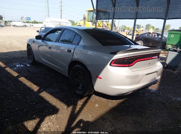 2C3CDXAG4JH277127 2018 DODGE CHARGER Silver Tył lewy
