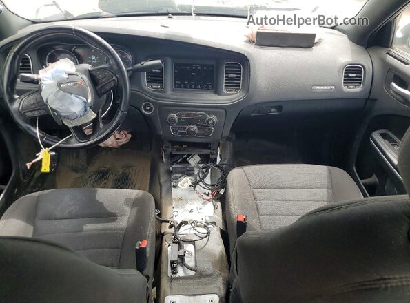 2C3CDXAG5KH728163 2019 DODGE CHARGER White Widok deski rozdzielczej
