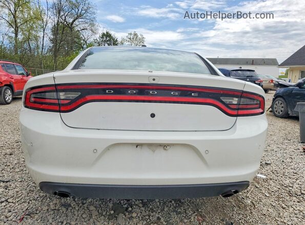 2C3CDXAG5KH728163 2019 DODGE CHARGER White Widok z tyłu