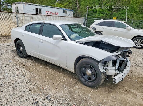 2C3CDXAG5KH728163 2019 DODGE CHARGER White Przód prawy