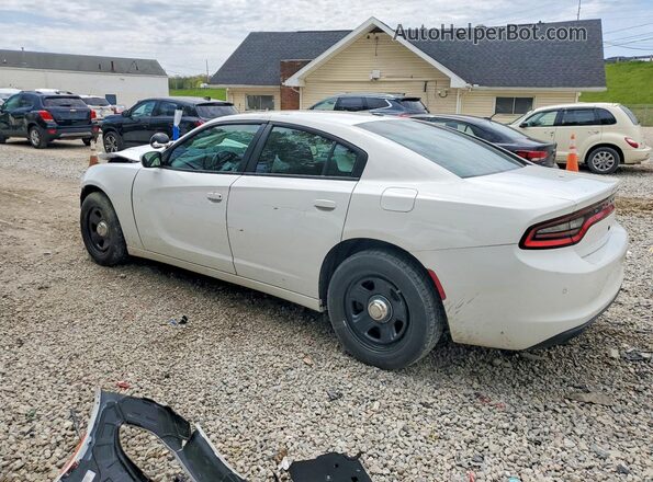 2C3CDXAG5KH728163 2019 DODGE CHARGER White Tył lewy