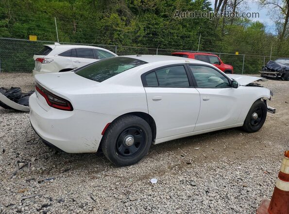 2C3CDXAG5KH728163 2019 DODGE CHARGER White Tył prawy