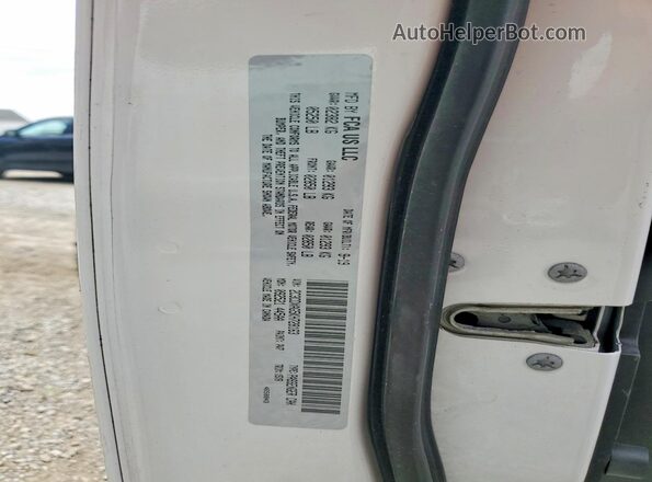 2C3CDXAG5KH728163 2019 DODGE CHARGER White Widok naklejki z numerem VIN