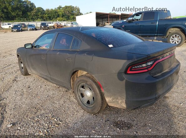 2C3CDXAG6GH293516 2016 DODGE CHARGER Black Rear left