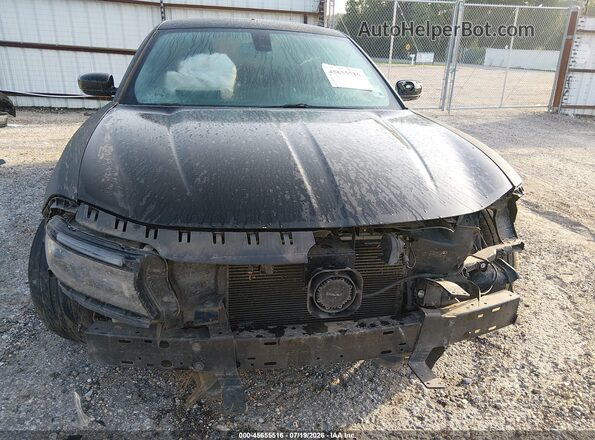 2C3CDXAG6GH293516 2016 DODGE CHARGER Black Front view