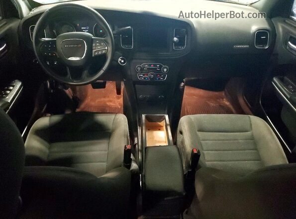 2C3CDXAG6KH547508 2019 DODGE CHARGER White Dashboard view
