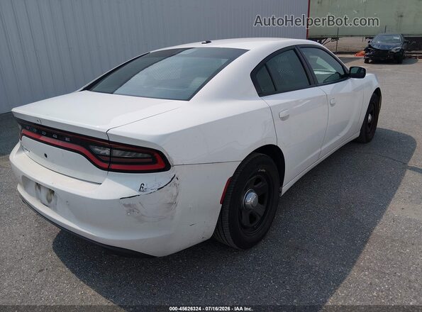 2C3CDXAG7KH635578 2019 DODGE CHARGER White Tył prawy